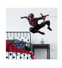 Stickers Muraux Marvel - Geant Spider-Man Miles Morales 104X50cm