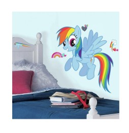 Stickers Muraux My Little Pony - Geant Rainbow Dash 63X76cm