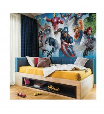 Fresque Murale Marvel - Geante Adhesive Avenger Gallery Art 320X183cm