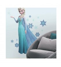 Stickers Muraux Disney - Geant Frozen Elsa 122X104cm