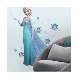 Stickers Muraux Disney - Geant Frozen Elsa 122X104cm