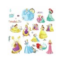 Stickers Muraux Disney - Moyens Princess Friendship Adventures 20X20cm
