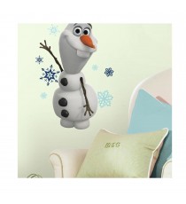 Stickers Muraux Disney - Geant Frozen Olaf The Snow Man 23X56cm