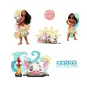 Stickers Muraux Disney - Moyens Vaiana And Friends 32x21cm