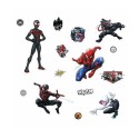 Stickers Muraux Marvel - Moyens Spider-Man Miles Morales 23X41cm