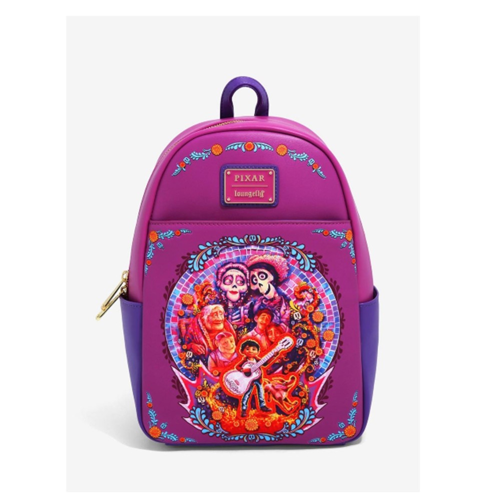 Mini Sac A Dos Disney - Coco Mural Muertos Exclu