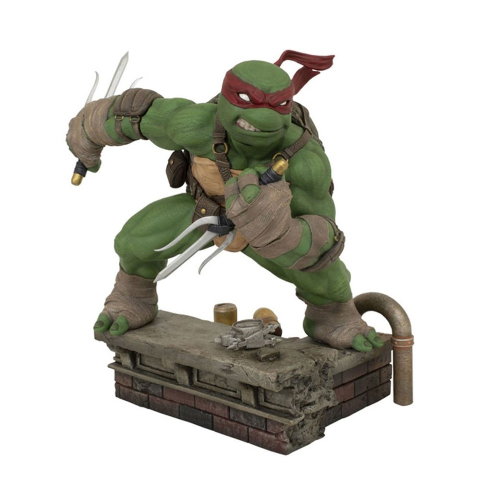 Figurine TMNT Tortues Ninja - Raphael Diorama Gallery 23cm