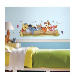 Stickers Muraux Disney Geant - Winnie The Pooh Pooh & Friends Outdoor Fun 99X41Cm