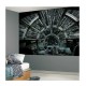 Fresque Murale Star Wars Geante - Adhesive Millennium Falcon 320X183Cm