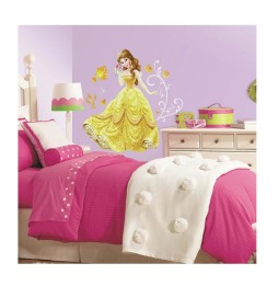 Stickers Muraux Disney Geant - Princess Belle 74X99cm