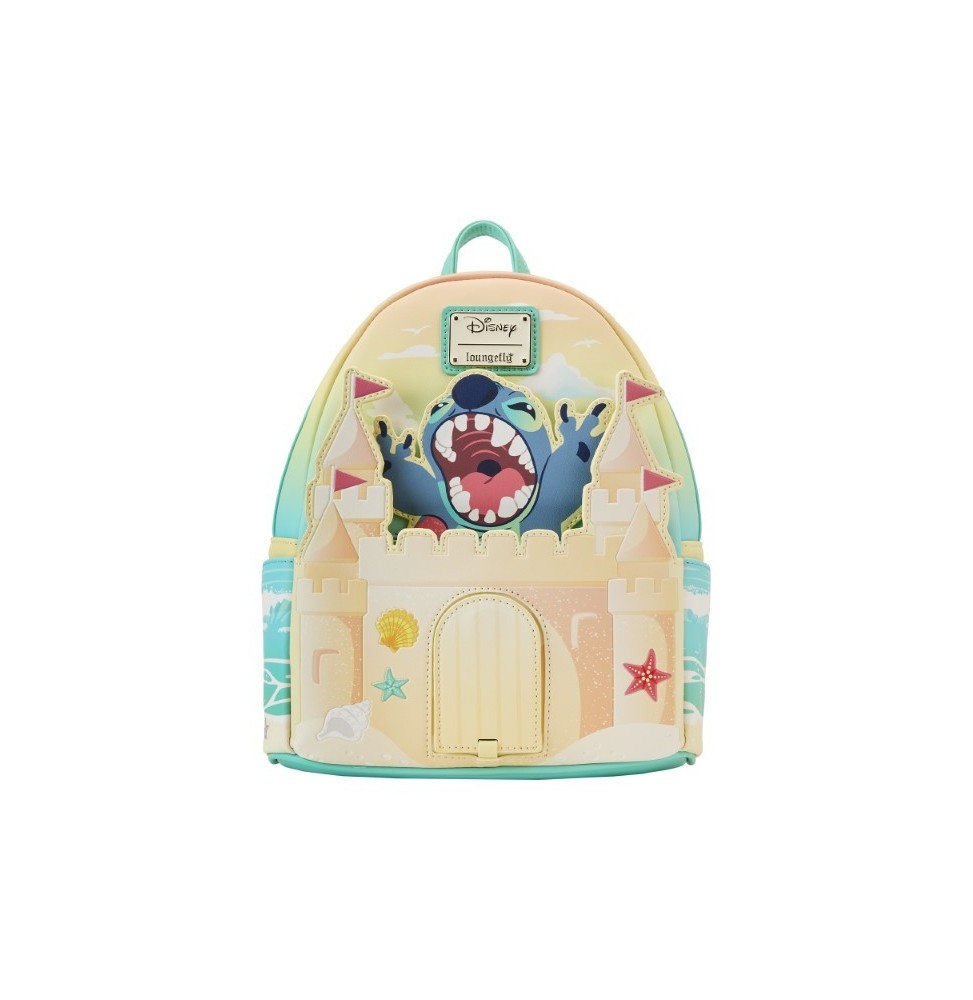 Mini Sac A Dos Disney - Stitch Sandcastle Beach Surprise