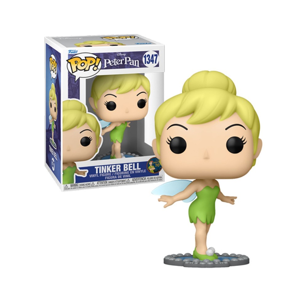 Figurine Disney Peter Pan 70Th - Clochette Pop 10cm