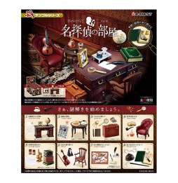 Re-Ment - Japan Petit Sample : Room Of The Detective - Boite de 8 PCS