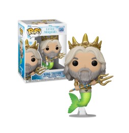 Figurine Disney Little Mermaid Live Action - King Triton Pop 10cm