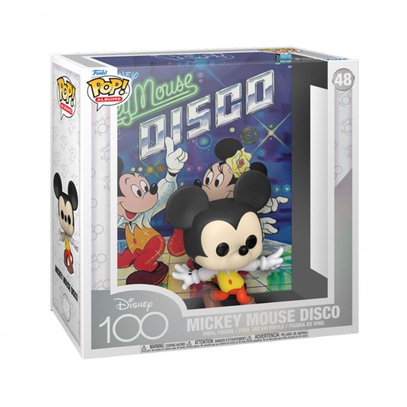 Figurine Disney - Albums Mickey Mouse Disco Pop 10cm