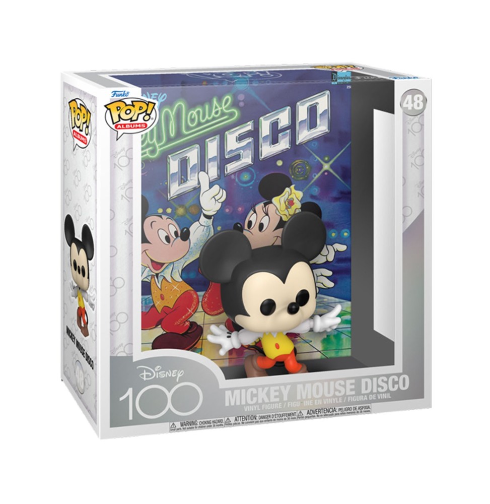 Figurine Disney - Albums Mickey Mouse Disco Pop 10cm