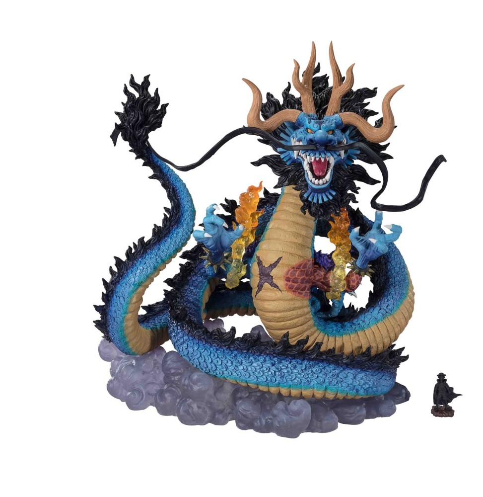 Figurine One Piece - Kaido King Of The Beasts Dragon Form Super Fierce Battle Figuarts Zero 30cm