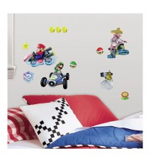 Stickers Muraux Nintendo - Moyens Mario Kart 8 46X25cm