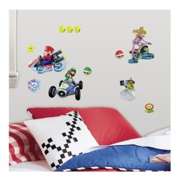 Stickers Muraux Nintendo - Moyens Mario Kart 8 46X25cm