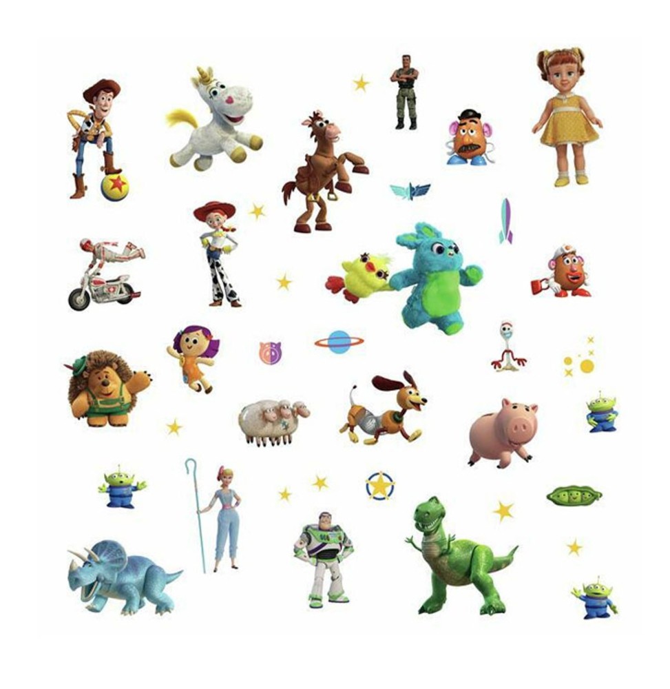 Stickers Muraux Disney - Moyens Toy Story 4 20X28cm