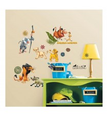 Stickers Muraux Disney - Moyens Lion King 03X28cm