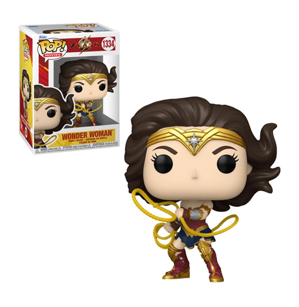 Figurine DC Comics - The Flash Wonder Woman Pop 10cm