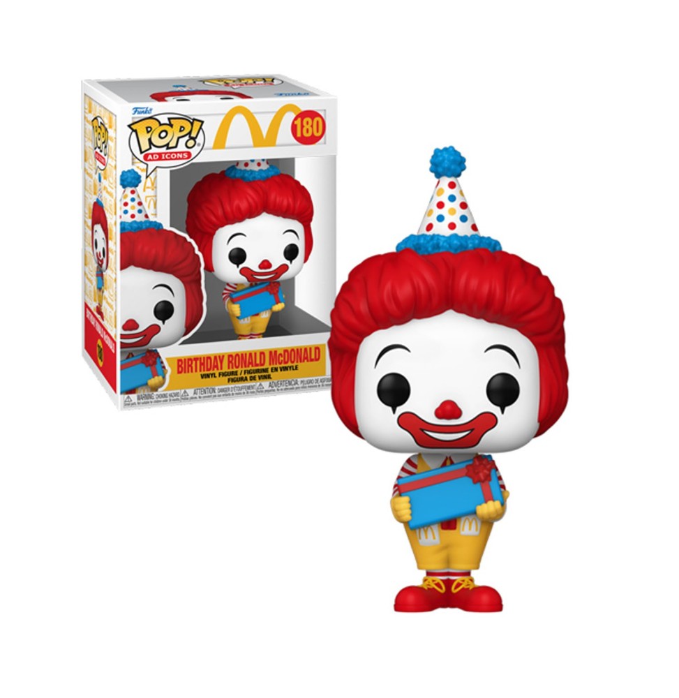 Figurine Mcdonalds - Birthday Ronald Pop 10cm