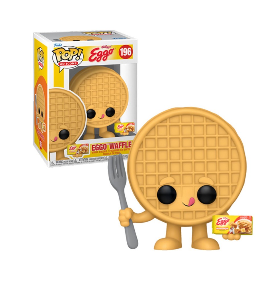 Figurine Icons Kelloggs -Stranger Things Eggo Waffle Pop 10cm