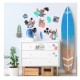 Stickers Muraux Disney - Geants Stitch Surf's Up 58X91cm