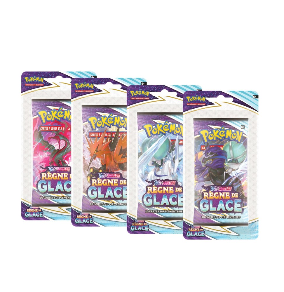 Pokemon - Booster Blister Règne De Glace - Modele Aleatoire