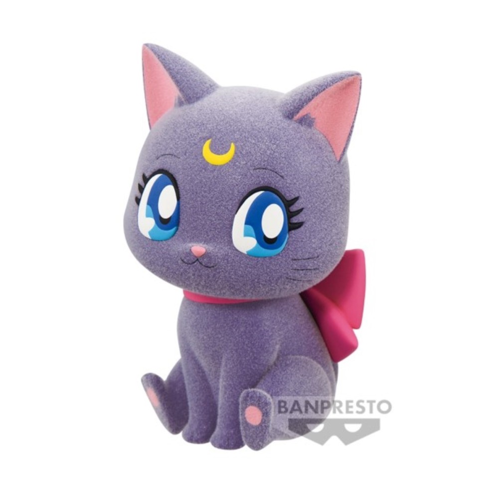 Figurine Sailor Moon - Luna Big Ribbon Cosmos Fluffy Puffy 7cm