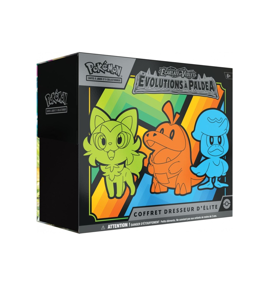 Coffret Pokemon - Elite Trainer Box Ecarlate Violet Evolution à Paldea