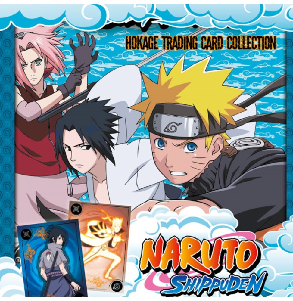 Cartes Panini Naruto - Starter 1 Classeur + 3 Pochettes Trading Cards