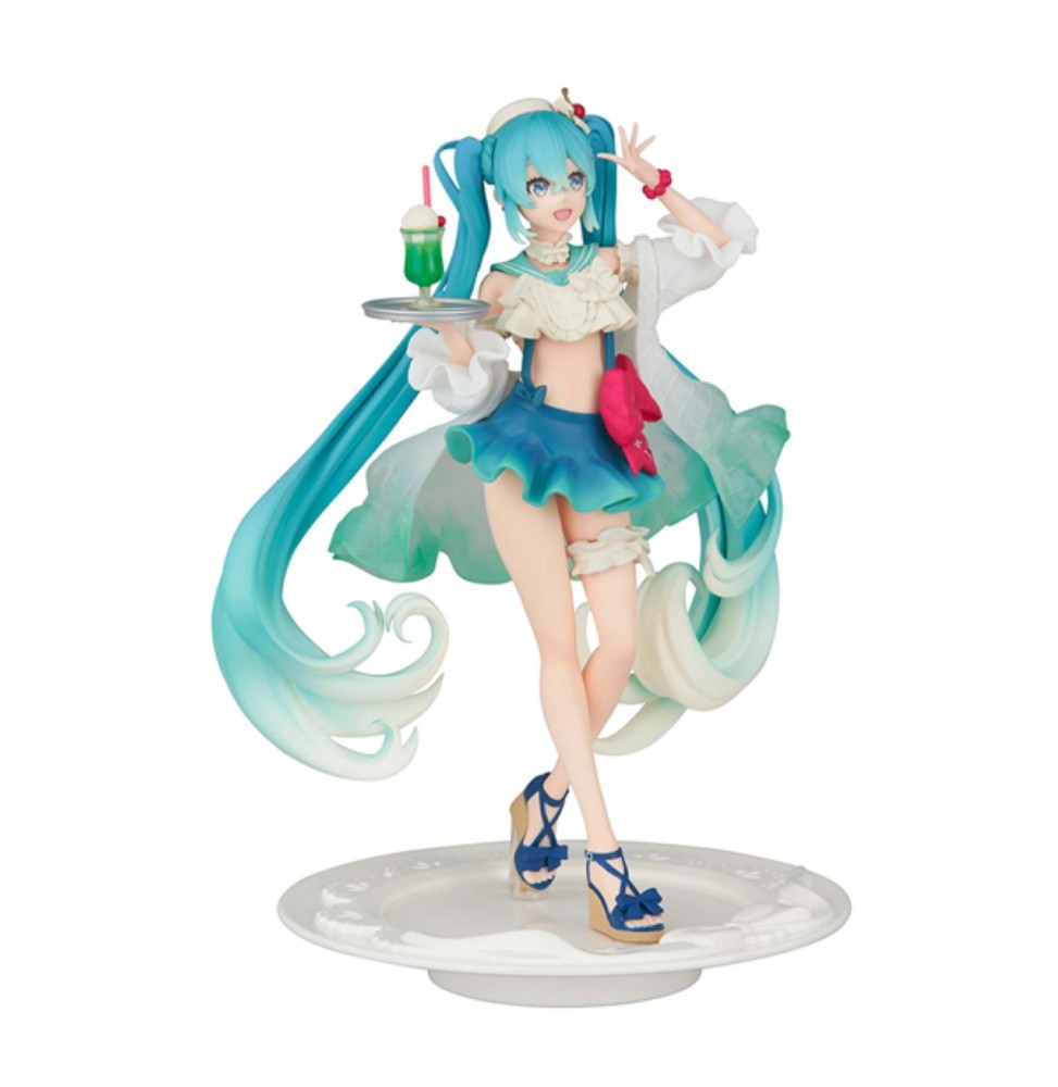 Figurine vocaloid - Hatsune Melon Soda Float Sweets Sweets 18cm