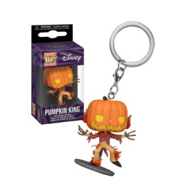 Porte Clé NBX Nigthmare Before Christmas - 30Th Pumpkin King Pocket Pop 4cm