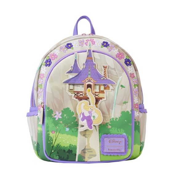 Mini Sac A Dos Disney - Tangled Rapunzel Raiponce Swinging From Tower