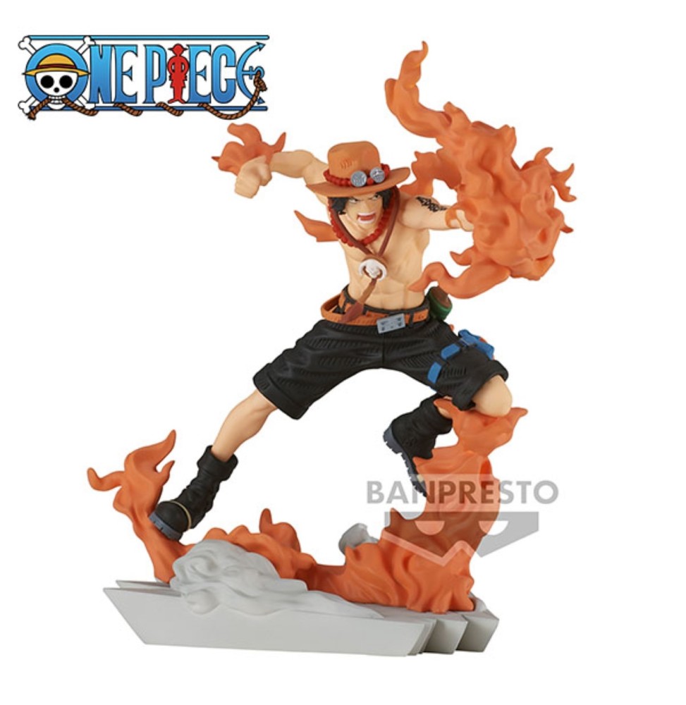 Figurine One Piece - Portgas.D.Ace Senkozekkei 9cm