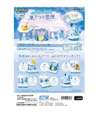 Boite De 6 Figurines Pokemon World 3 Frozen Snow Field