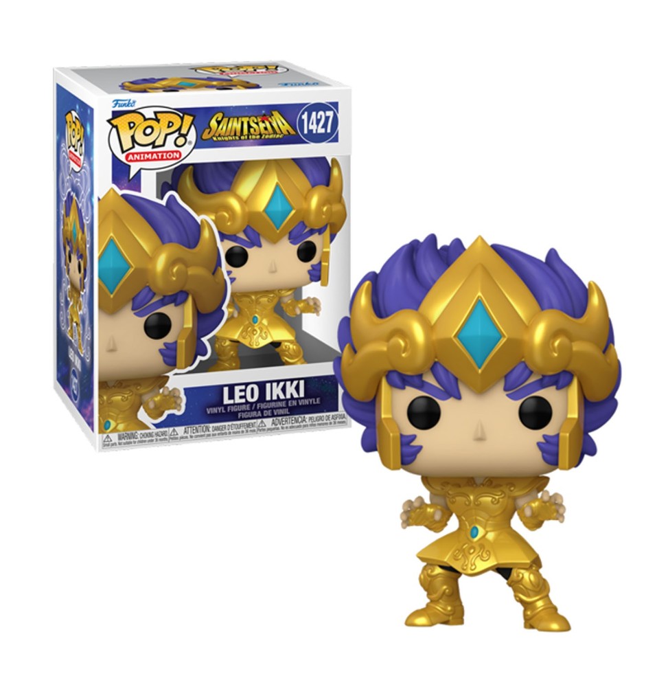 Figurine Saint Seiya - Gold Leo Ikki Pop 10cm