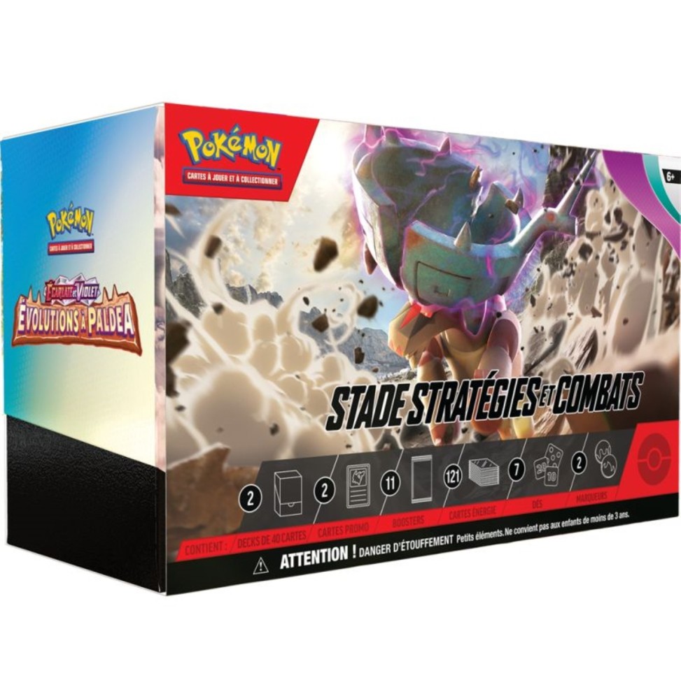 Coffret Pokemon - Coffret Stratégie Et Combats Evolutions à Paldea