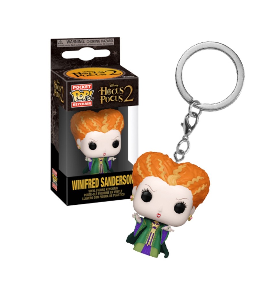 Porte Clé Disney Hocus Pocus 2 - Winifred Pocket Pop 4cm