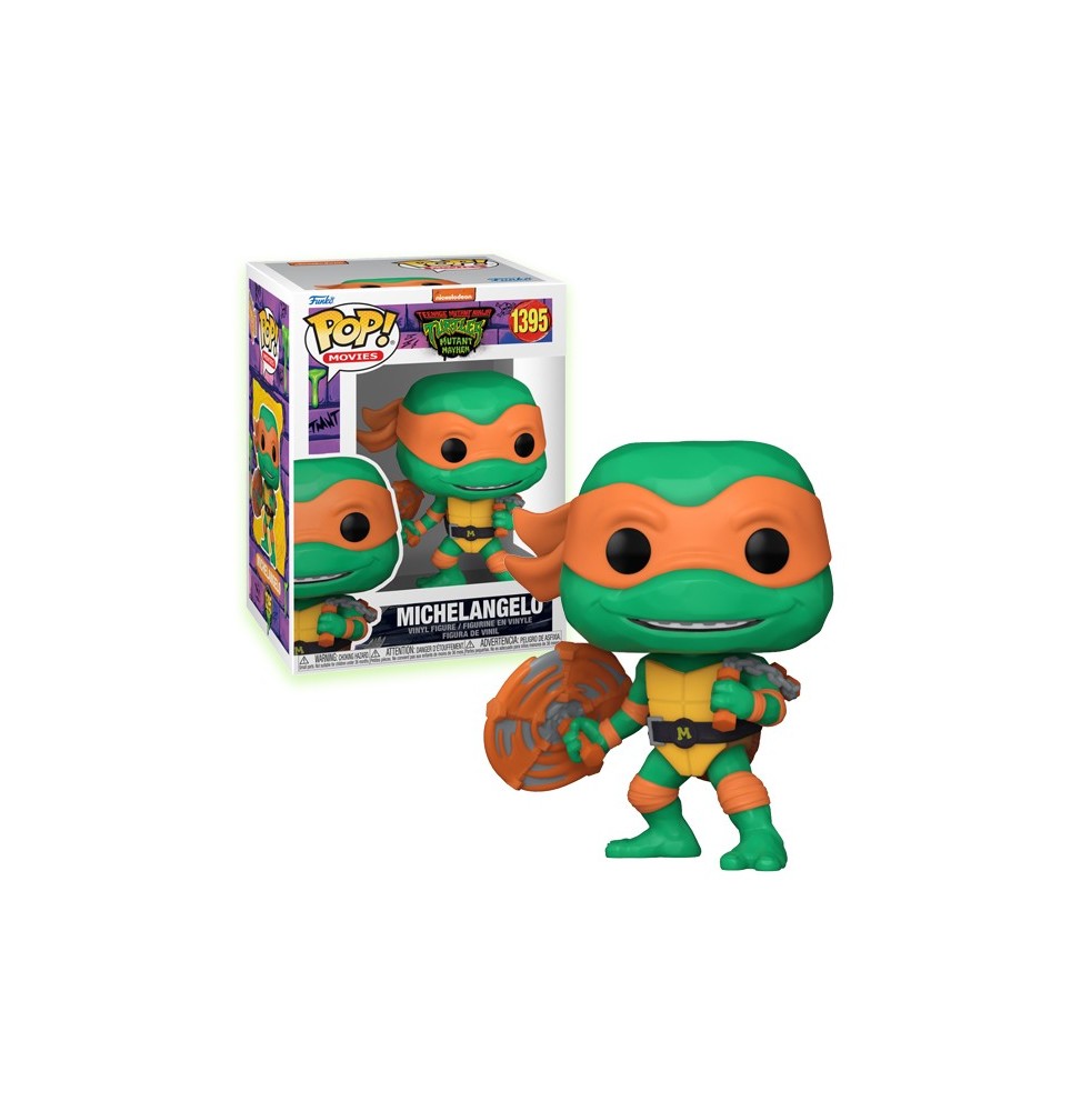 Figurine TMNT Tortues Ninja Mayhem - Michelangeo Pop 10cm