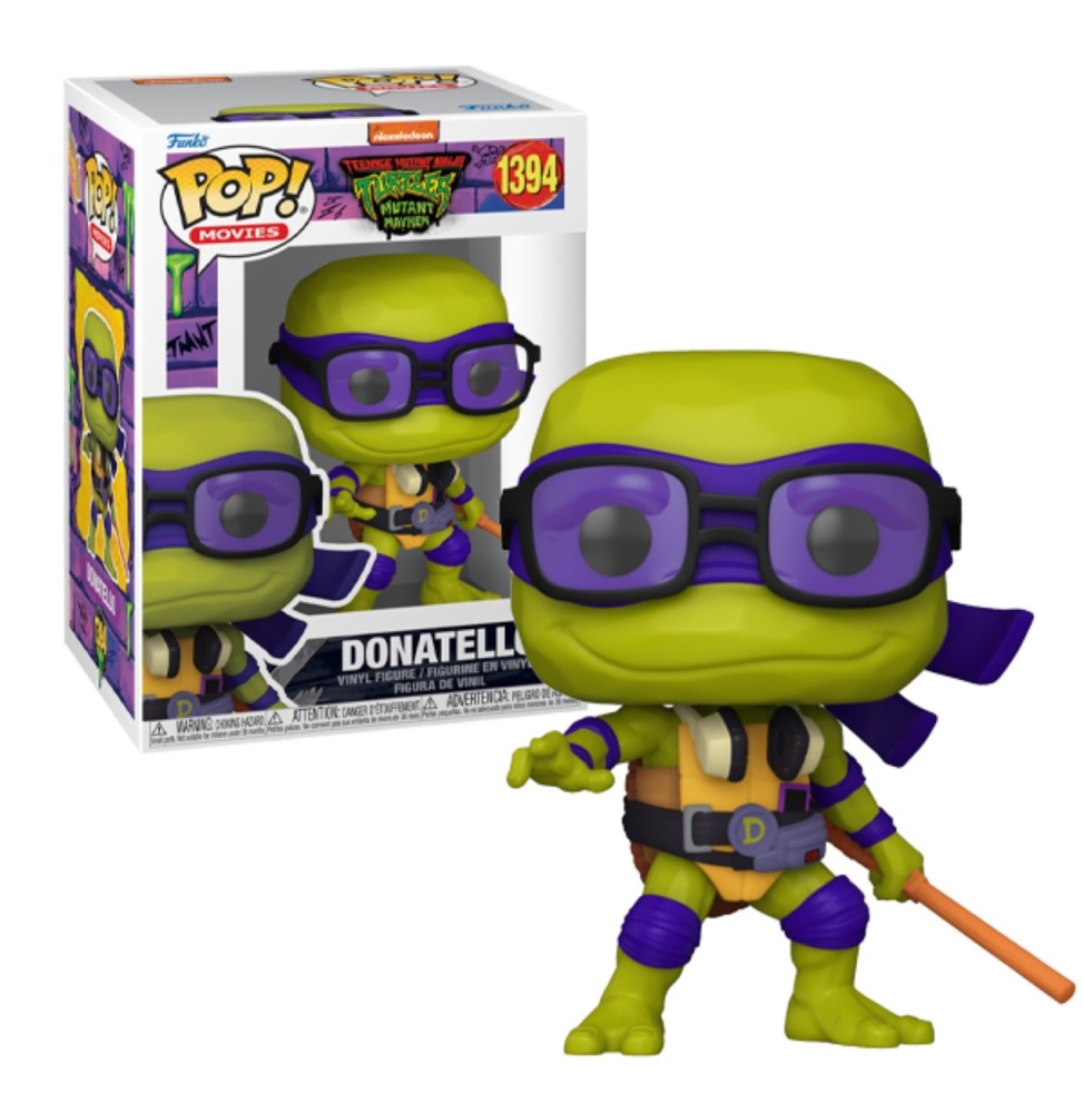 Figurine TMNT Tortues Ninja Mayhem - Donatello Pop 10cm