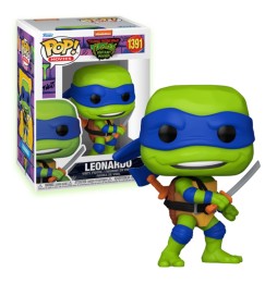 Figurine TMNT Tortues Ninja Mayhem - Leonardo Pop 10cm