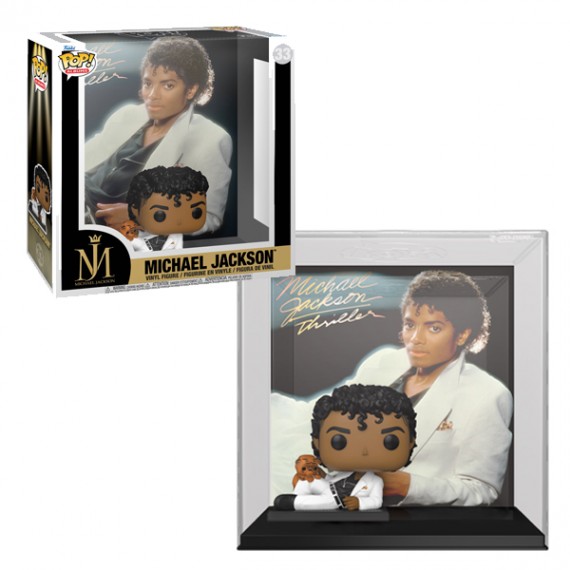 Figurine Rocks - Michael Jackson Thriller Pop Albums 10cm