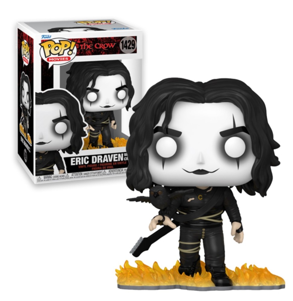 Figurine The Crow - Eric W/Crow Pop 10cm