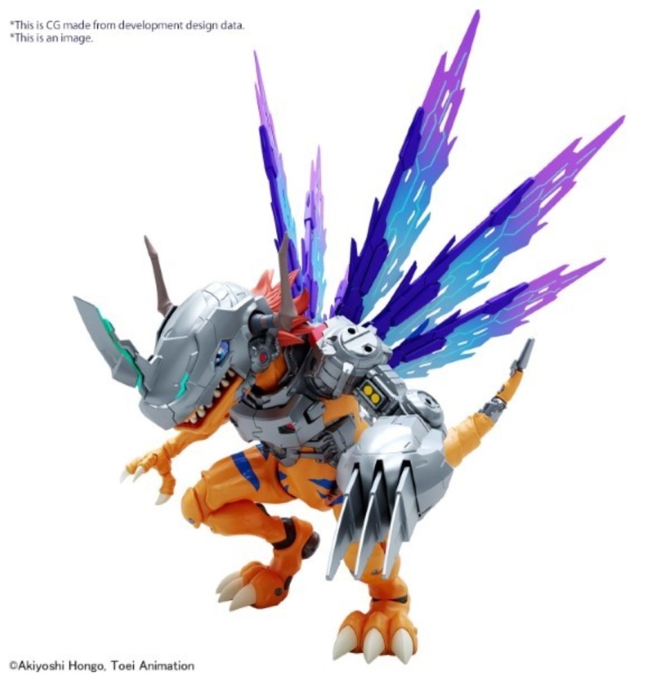 Maquette Digimon - Metalgreymon Vaccine Amplified