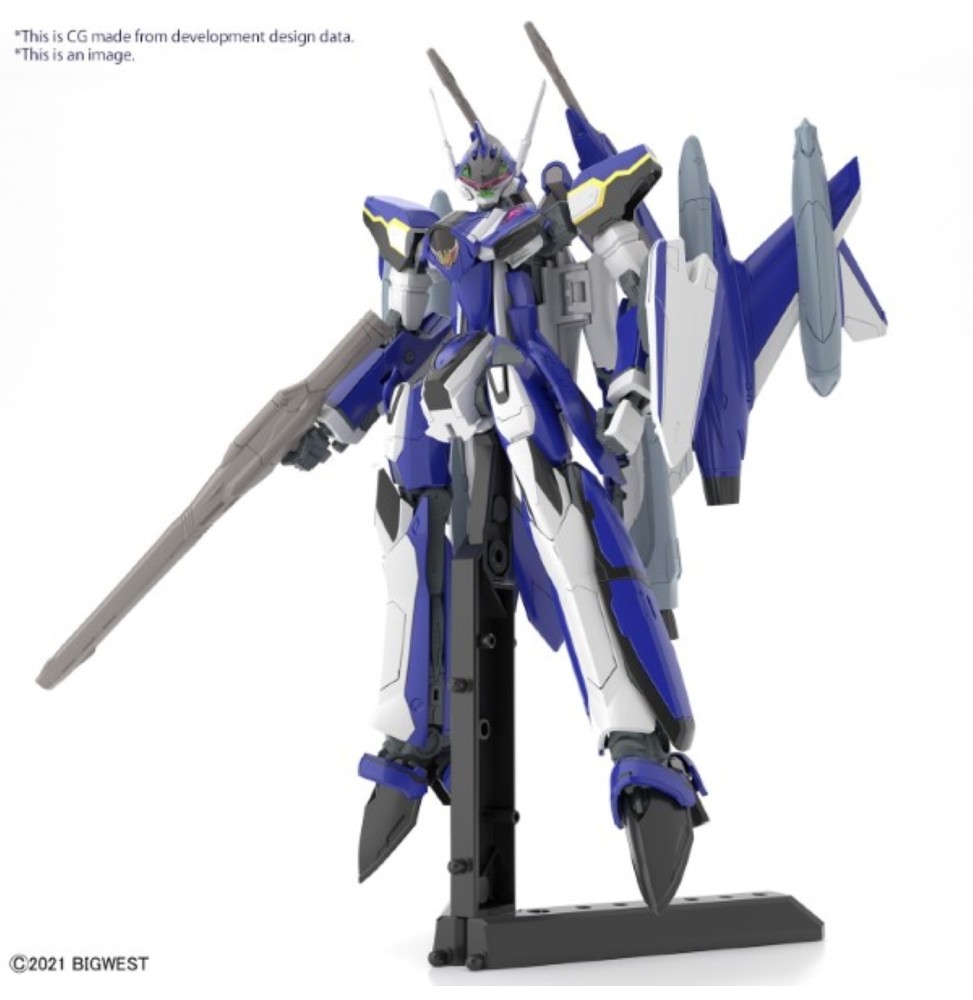 Maquette Macross - YF-29 Durandal Valkyrie Maximilian Jenius Use Full Set HG 1/100