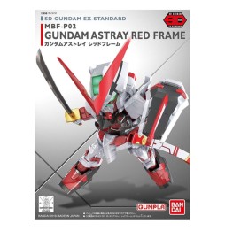Maquette Gundam - 007 Gundam Astray Red Frame Gunpla SD EX-STD 8cm