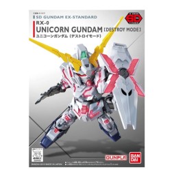 Maquette Gundam - 005 Unicorn Gundam Destroy Mode Gunpla SD EX-STD 8cm